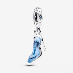 Pandora Disney Assepoester glazen muiltje hangende bedel 793071C01 - 54467
