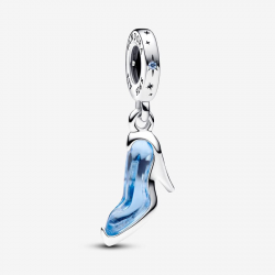 Pandora Disney Assepoester glazen muiltje hangende bedel 793071C01 - 54467