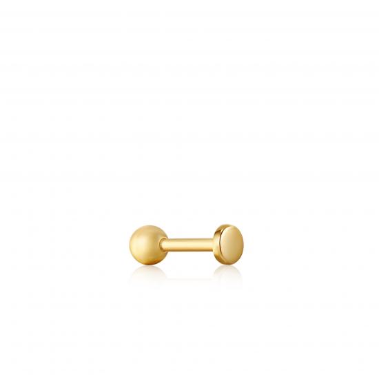 ANIA HAIE Disc Barbell Single Earring 3MM - 49727