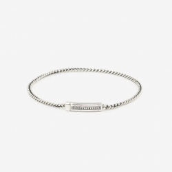 Buddha to Buddha 853 D - PERMANENTE ARMBAND ZILVER - 54481