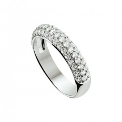 Zilveren ring zirkonia - 54542