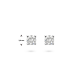 Witgouden oorknoppen diamant (2x 0.10crt) H SI 3mm. - 49799