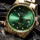 VNDX Amsterdam horloge Dare Devil Medium Goud Groen - 49859