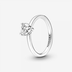 Pandora Sparkling Heart Solitaire Ring Maat 16,5 - 54628