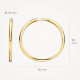 BLUSH 14 KARAAT GOUDEN OORBELLEN 7311YGO - 54644