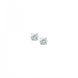 Zilver Oorknoppen hart - 54868