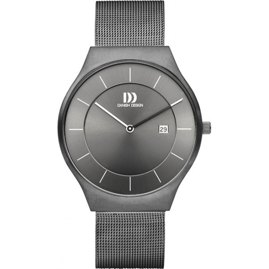 DANISH DESIGN IQ66Q1259 HORLOGE LANGELAND MESH STAAL GRIJS 40,5 MM - 54886