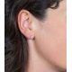 ZINZI zilveren oorknoppen zirconia wit chatonzetting ZIO1984 - 49924