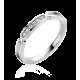ZINZI zilveren aanschuifring met ovale vormen wit ZIR2270 - 50006