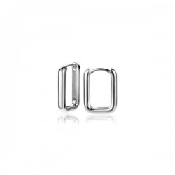 ZINZI zilveren oorringen ovale vorm ZIO2221 - 49986