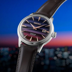 Seiko Presage Cocktail Time Star Bar Purple Sunset Limited Edition - SRPK75J1 - 54622