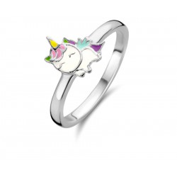 Bellini 925 kinder ring unicorn met kleur maat 15.5 579.054.48 - 54679