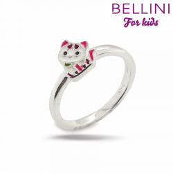Bellini 925 kinder ring poesje met kleur maat 15.5 579.061.48 - 54680
