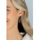 ZINZI gold plated zilveren oorstekers met fijne marine schakels en twee ovale schakels ZIO2413G - 54687