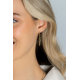 ZINZI gold plated zilveren oorstekers met fijne marine schakels en twee ovale schakels ZIO2413G - 54687
