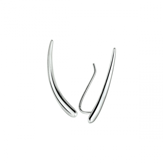zilveren oorschuiven 3 x 28mm - 50206