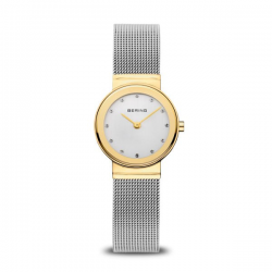 Bering Horloge Classic polished silver/ gold 26mm - 50279