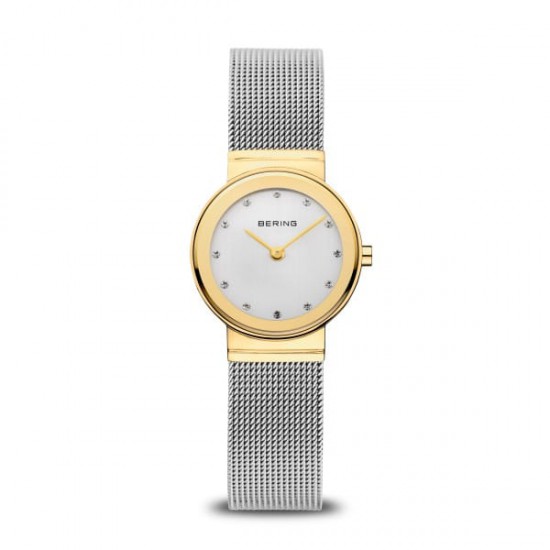 Bering Horloge Classic polished silver/ gold 26mm - 50279