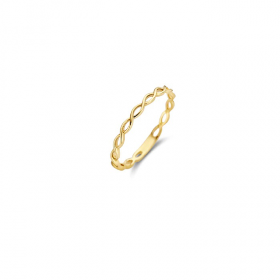 Blush Ring 1220YGO 14k Geelgoud MAAT 16 - 50404