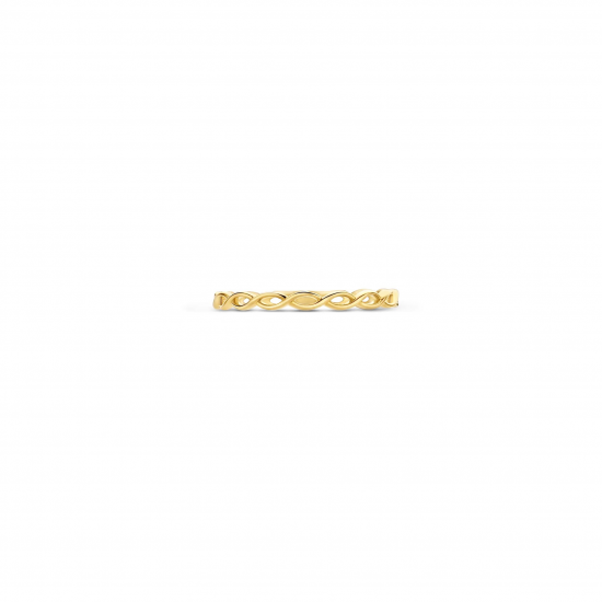 Blush Ring 1220YGO 14k Geelgoud MAAT 16 - 50404