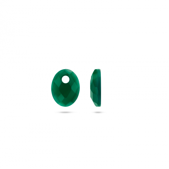 Oorbedels Green Agate 810GAGO - 50696