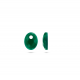 Oorbedels Green Agate 810GAGO - 50696