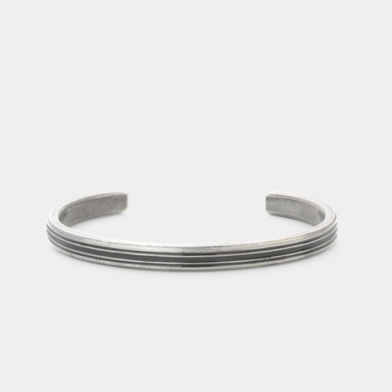 Rebel & Rose Bangle Vintage Black Lines MAAT 20,5 - 50729