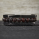Rebel & Rose Bangle Black Lines MAAT 20,5 - 50722