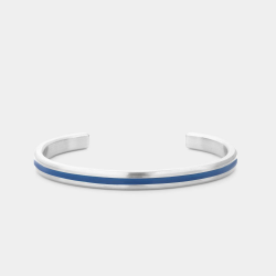 Rebel & Rose Bangle Brushed Blue MAAT 20,5 - 50730