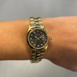 VNDX Amsterdam horloge Dare Devil XS Gold Grey 26mm - 50754