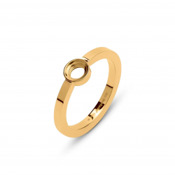 Melano Vivid Vivé Ring - goudkleurig -dames - maat 16,5 - 50825