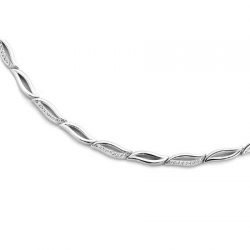 Rosa di luca collier zilver 45cm 626.438.45 - 51246