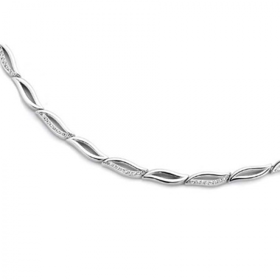 Rosa di luca collier zilver 45cm 626.438.45 - 51246