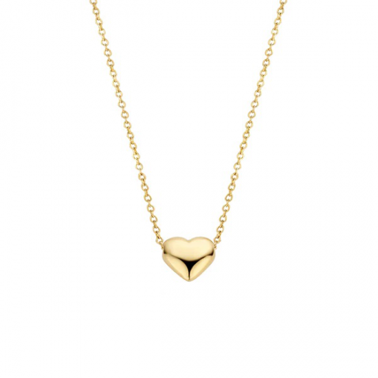 Blush Collier 14k Geel goud met hatje 42cm 3062YGO - 51524