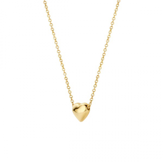 Blush Collier 14k Geel goud met hatje 42cm 3062YGO - 51524