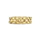 Gouden ring schakelmotief MAAT 18 - 51643