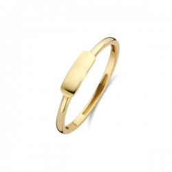 Ring 1236YGO - 14k Geelgoud Maat 16.5 - 51572