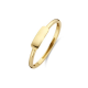 Ring 1236YGO - 14k Geelgoud Maat 16.5 - 51572