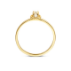 Blush Ring 1227YWT - 14k Geelgoud met witte topas MAAT 16.5 - 51727