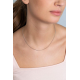 ZINZI zilveren jasseron ketting ZILC-J42 42CM - 51755