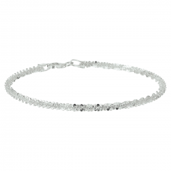 zilveren armband fantasie 3,0 mm 18 cm - 51939