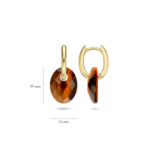 Blush Oorbedels 810TIGO - Tiger Eye - 51927