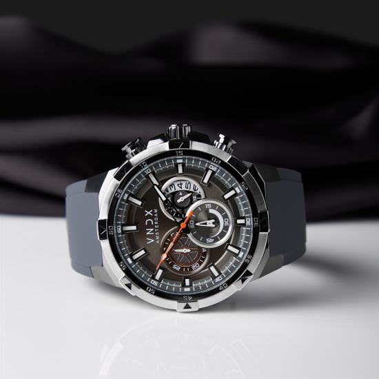 VNDX Amsterdam YOUNG REBEL BIG BROTHER CHRONOGRAAF HEREN HORLOGE LS33049-16 - 52000