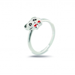 Bellini 925 kinder ring pandabeer maat 13.5 - 52156