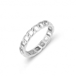 Melano Friends Amy Ring ZILVERKLEURIG FR47SS04054 MAAT17 - 52201