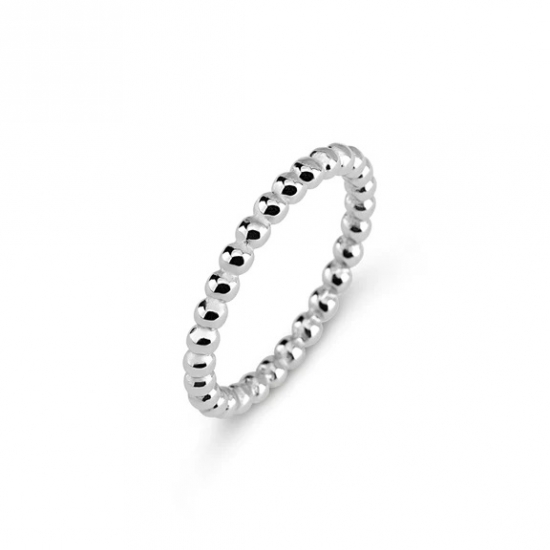 Melano Friends Hailey Ring ZILVERKLEURIG FR46SS02056 MAAT 18 - 52216