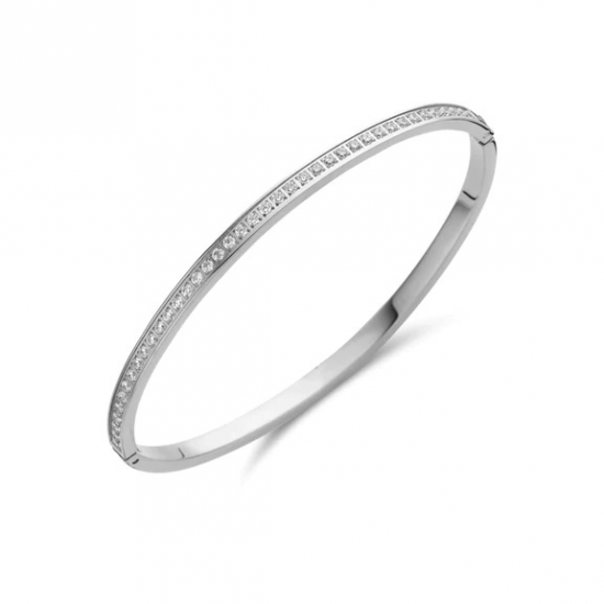 Melano Friends Hinged Armband Zilverkleurig 16cm FB18SSCZ002 - 52234