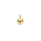 Blush hanger Klassiek ovale medaillon 13 mm 14k goud 6087YGO - 52293