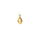 Blush hanger Klassiek ovale medaillon 13 mm 14k goud 6087YGO - 52293