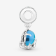 Pandora Murano Glass Cute Octopus Dangle Charm 791694C01 - 52829